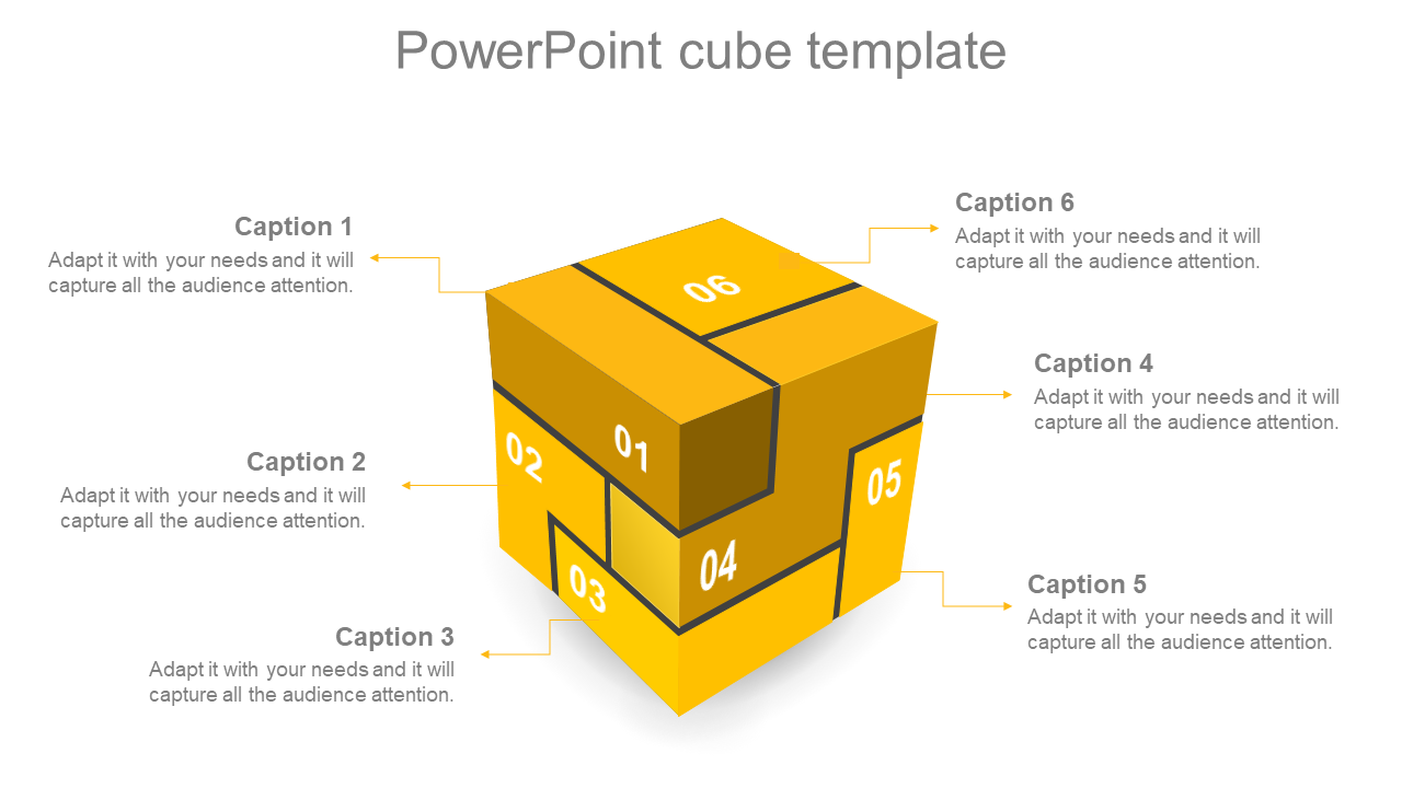 Cube PowerPoint Template for Presentation & Google Slides